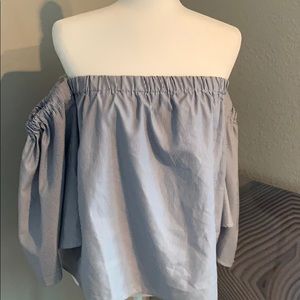 Off the shoulder blouse